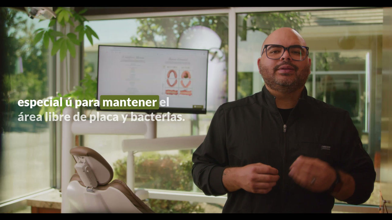 Post-Op Care for Temporary Dental Bridges Spanish